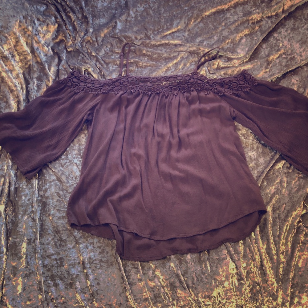 Off shoulder Flowy blouse